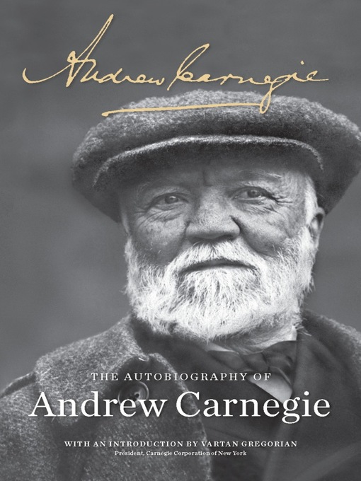 Cover image for The Autobiography of Andrew Carnegie